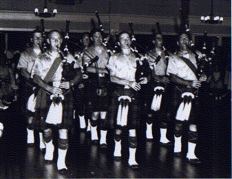 Caledonian Pipe Band early 1960’s