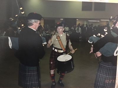 Fred performing at the 87th Cleveland Band Dance, 1990