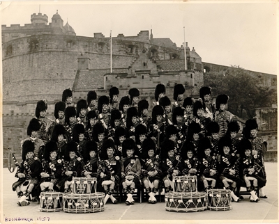 1st and 2nd Batallion Black Watch at Edinburgh Castle 1957